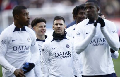 Paris Saint Germain public training