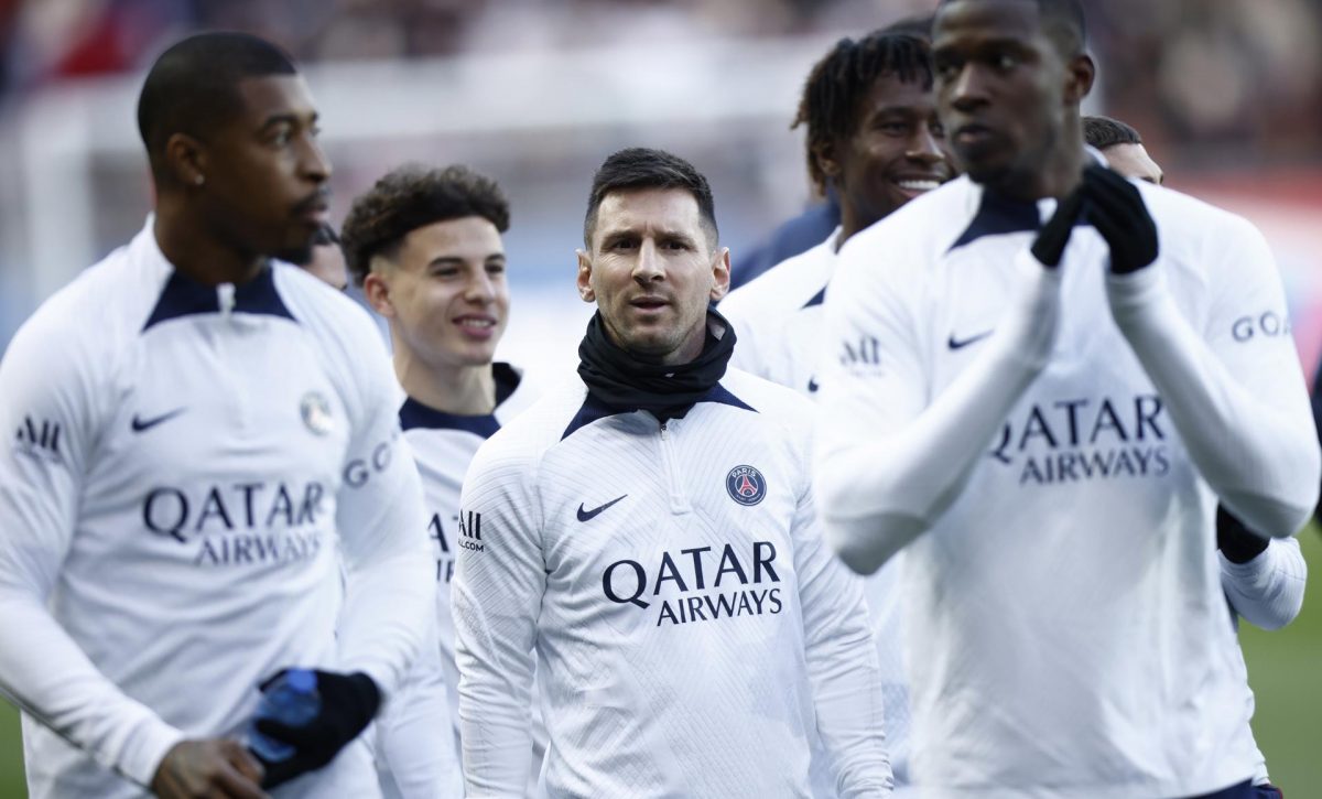 Paris Saint Germain public training