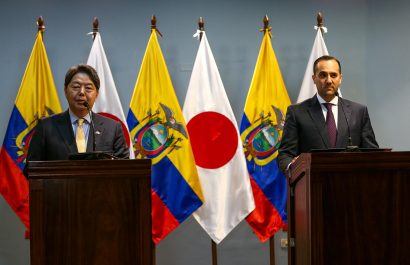 Ecuador y Japón acuerdan trabajar por seguridad y paz en el Consejo de Seguridad