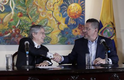 El Gobierno de Costa Rica expresa su firme apoyo a la democracia en Ecuador