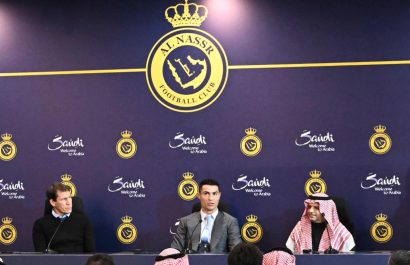 Cristiano Ronaldo presented after signing with Saudi Al-Nassr club