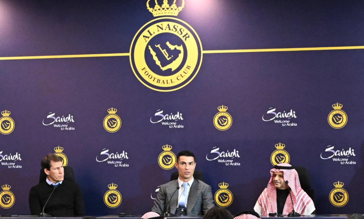Cristiano Ronaldo presented after signing with Saudi Al-Nassr club