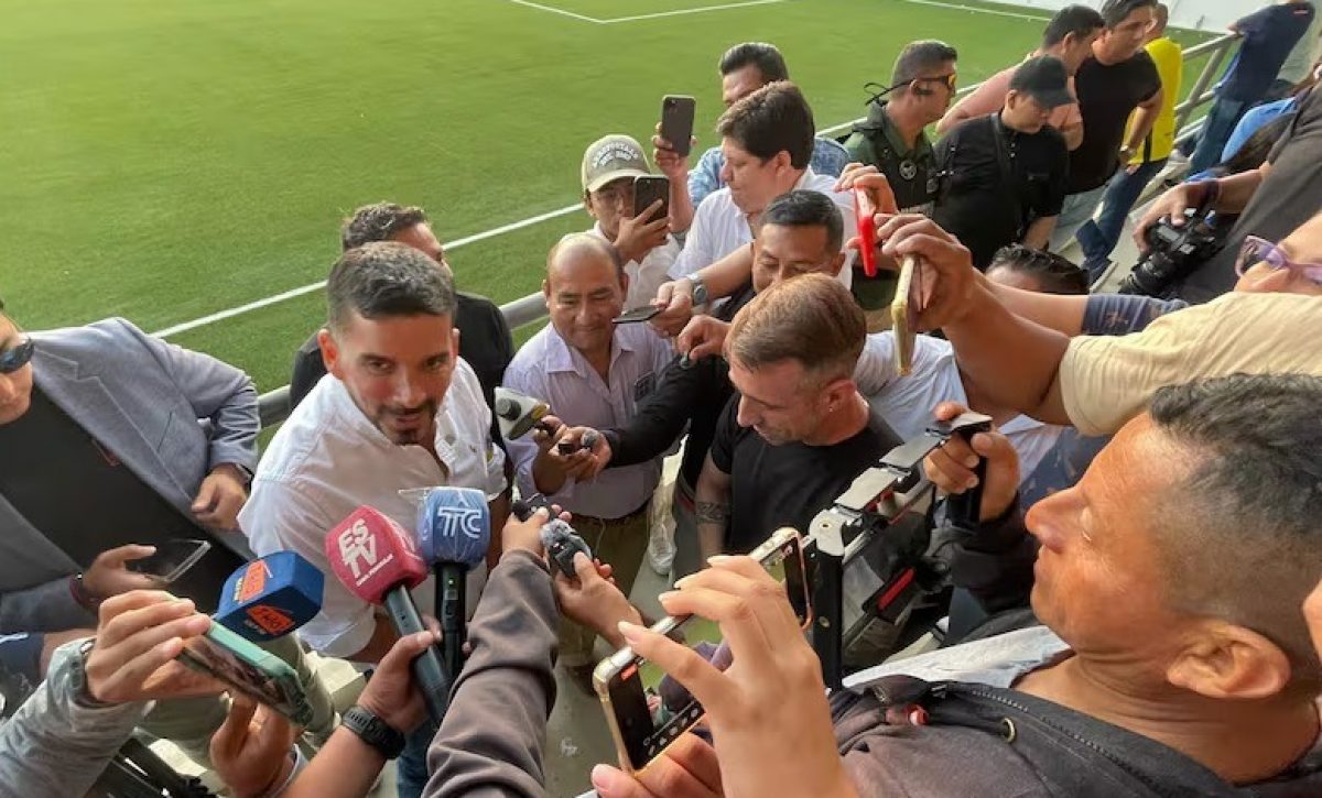Al arribar a Ecuador, el volante argentino-ecuatoriano Damián ‘Kitu’ Diaz se trasladó de inmediato al cantón La Libertad,