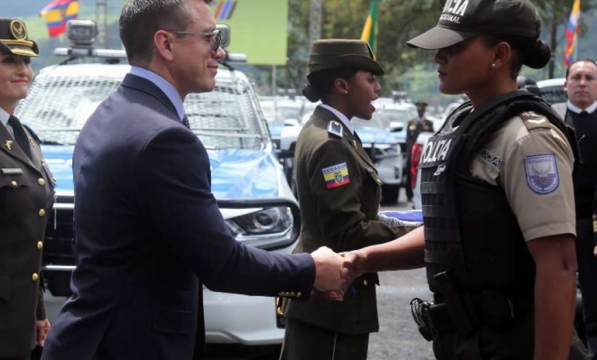 El Gobierno de Ecuador, liderado por el presidente Daniel Noboa, ejecutó una profunda reestructuración de la Policía Nacional