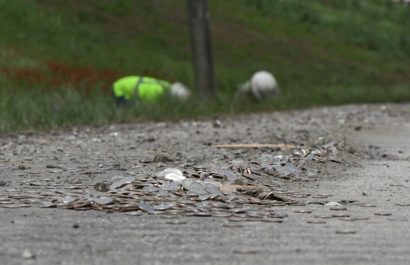 Un camión se accidentó en un tramo de la autopista 278, en el condado de Wise, Texas, lo que dejó dos personas heridas.