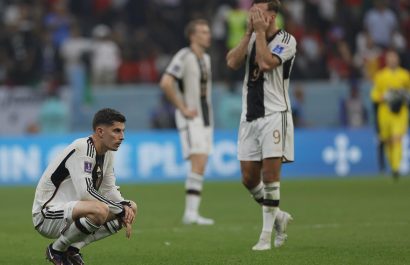 2-4. Alemania no golea a Costa Rica y cae en primera ronda
