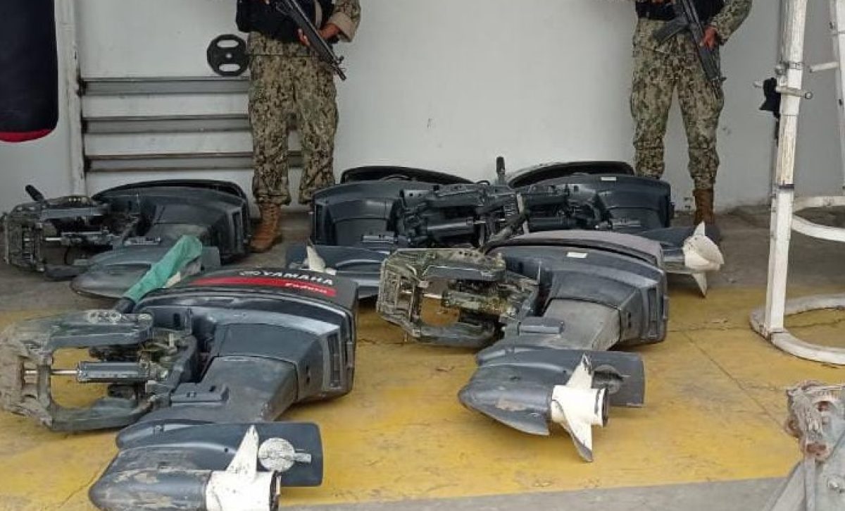 cinco-motores-fuera-de-borda-se-incautaron-durante-un-operativo-realizado-durante-el-ultimo-fin-de-semana