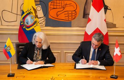 Suiza asume las labores diplomáticas de Ecuador en Venezuela