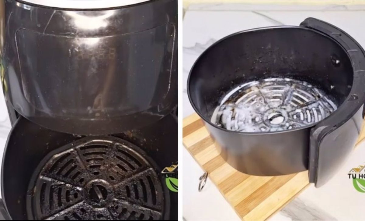 Así se limpia la airfryer sin dañarla: dile adiós a la grasa pegada con este truco casero