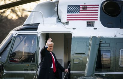 Trump abandona la Casa Blanca en su último día como presidente de Estados Unidos