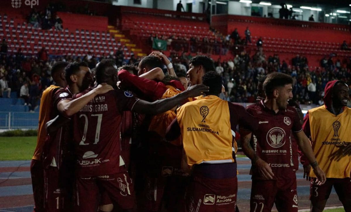 FBL CONMEBOL SUDAMERICANA MUSHUC RUNA VS ORENSE