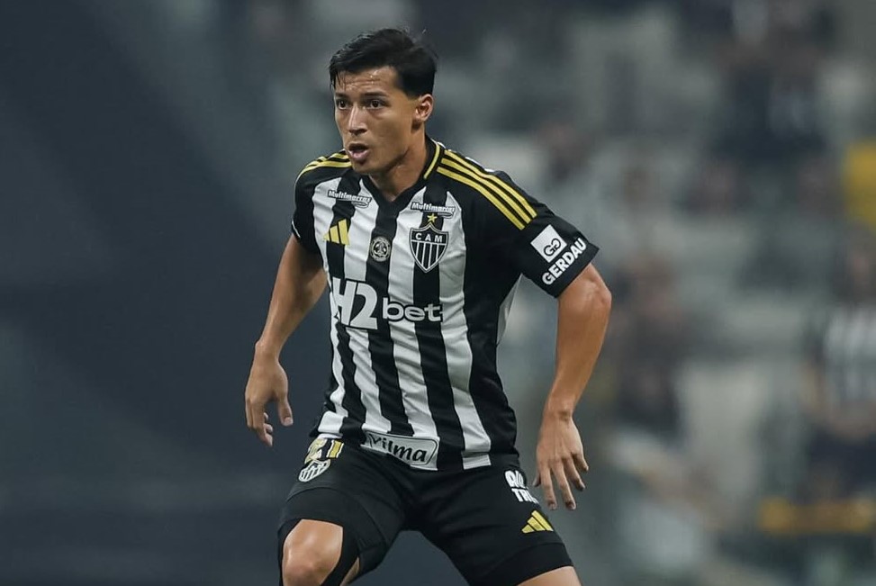Alan Franco, mediocampista ecuatoriano, regresó a la titularidad con Atlético Mineiro tras superar una contusión en la rodilla