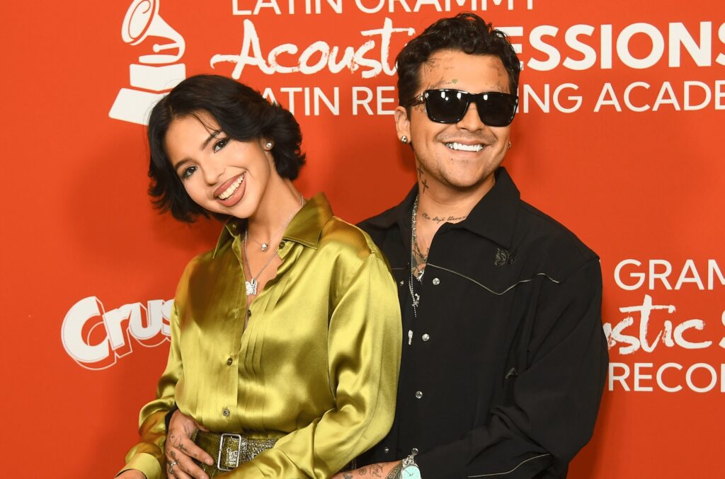 Christian Nodal se enamoró de Ángela Aguilar cuando ella tenía 13 años