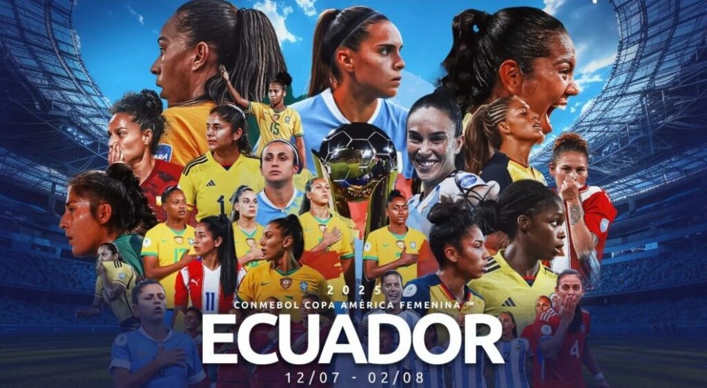 La Copa América Femenina 2025 se jugará en tres estadios de Quito.