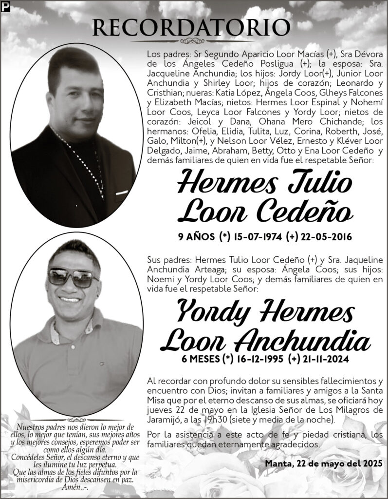 INVITACIÓN A SEPELIO: Luis Enrique Delgado Delgado