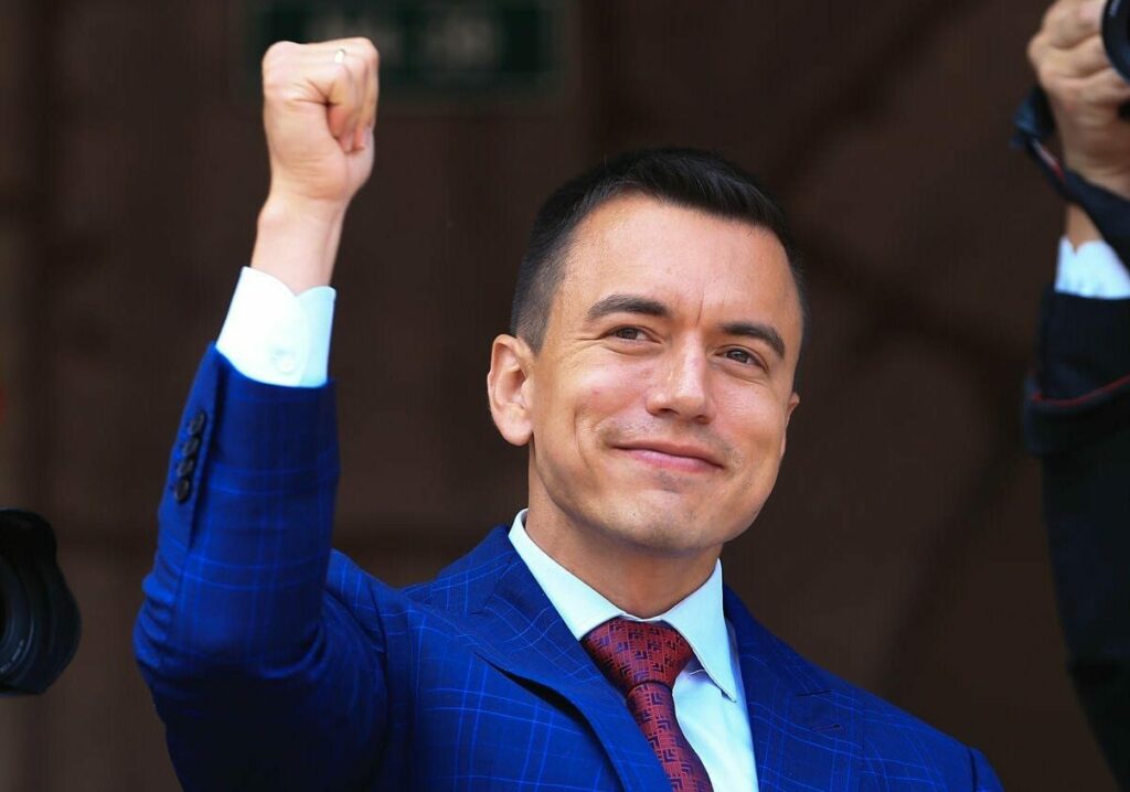 Daniel Noboa, el presidente más joven de Latinoamérica, asume su segundo mandato en Ecuador