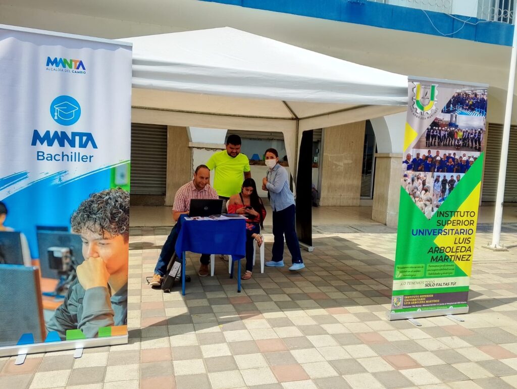 Estudiantes de Manta, Montecristi y Jaramijó accederán a la plataforma educativa Manta Bachiller desde el 27 de junio.