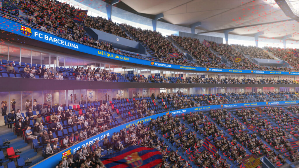 El FC Barcelona ha vendido 3.700 asientos VIP del renovado Spotify Camp Nou por 379 millones de dólares