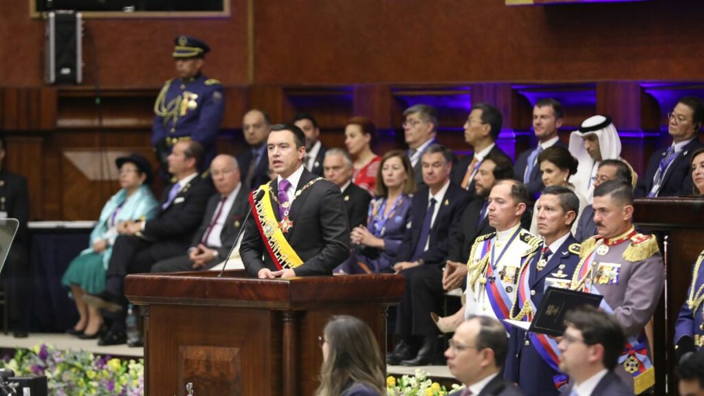 ¿El gabinete ministerial de Daniel Noboa está conformado solo por gente de Samborondón? (Asamblea Nacional).