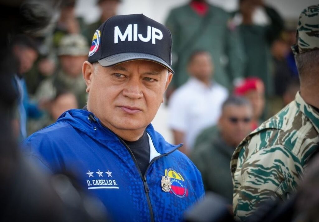 El ministro del Interior de Venezuela, Diosdado Cabello, acusó al gobierno colombiano de Gustavo Petro,