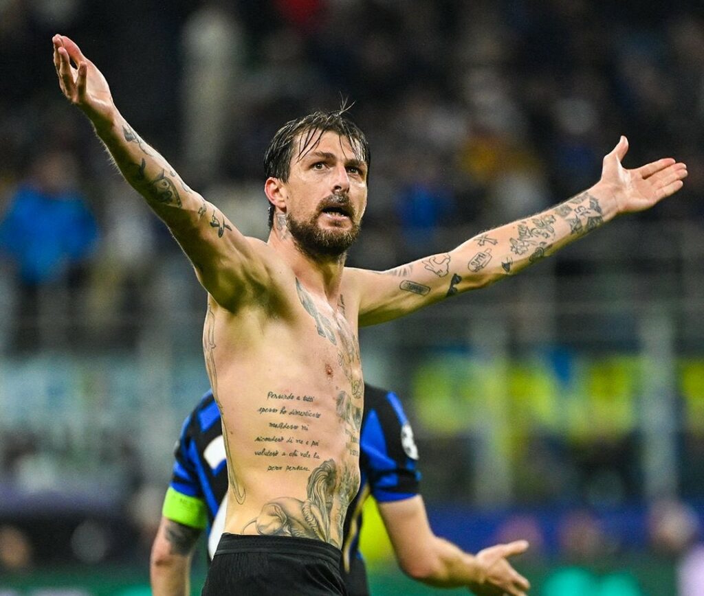 Francesco Acerbi y su historia después de superar un cáncer y el alcoholismo.