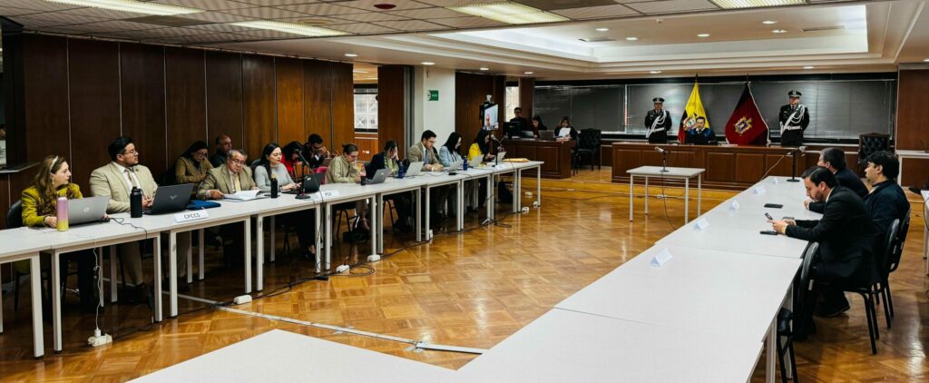 El juez Marco Aguirre, reinstaló audiencia preparatoria de juicio por el caso Reconstrucción.