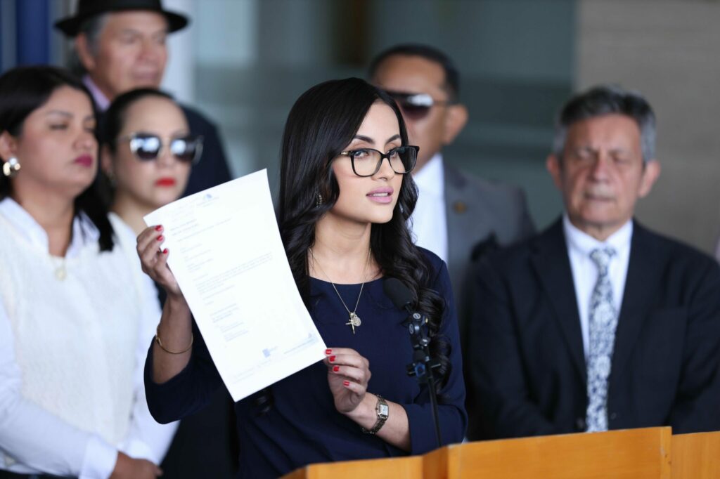 La presidenta de la Asamblea Nacional desmintió una denuncia por presunto delito de rebelión