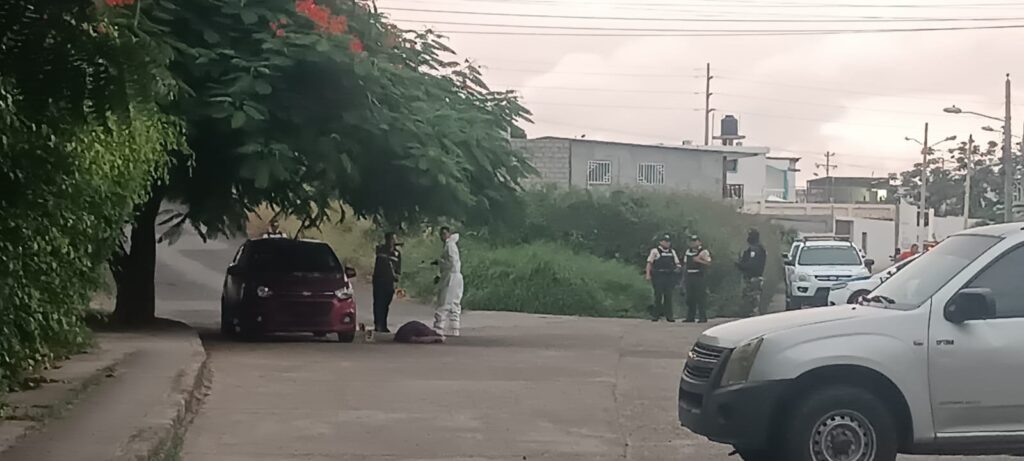 Álvaro Damián Macías López, un taxista informal, fue asesinado en el sector Colinas de Rocafuerte de Manta.