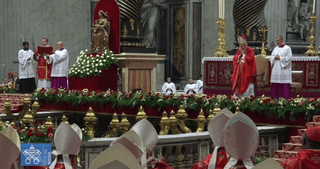 Misa Pro eligendo Romano Pontifice, en la Basílica de San Pedro, dio inicio al Cónclave para elegir al nuevo papa