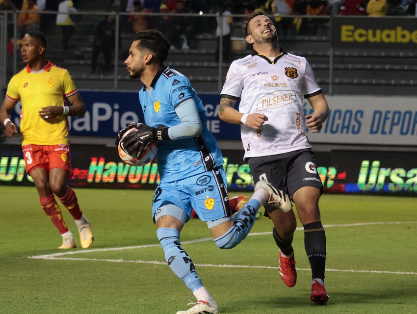 Aucas recibe a Barcelona SC este domingo 1 de junio en el estadio Gonzalo Pozo Ripalda, en Quito, por la fecha 15 de la LigaPro Ecuabet.