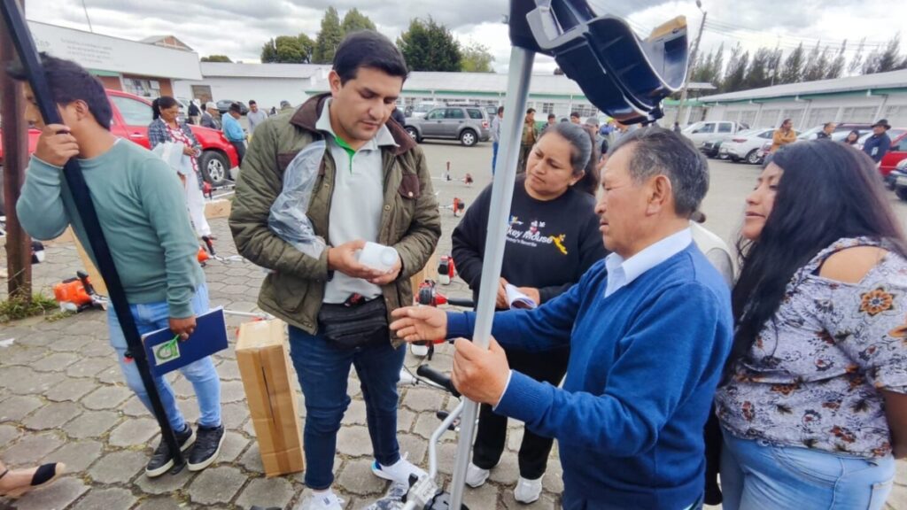 El Ministerio de Agricultura y Ganadería fortalece la productividad pecuaria en la provincia de Pichincha con tecnología. (MAG).