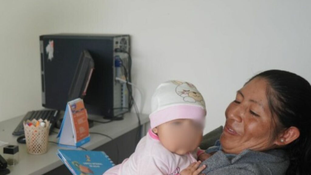 El Ministerio de Salud promueve el uso de la aplicación Infancia Ec, dirigida a padres y madres de menores de hasta 2 años. (Ministerio de Salud).