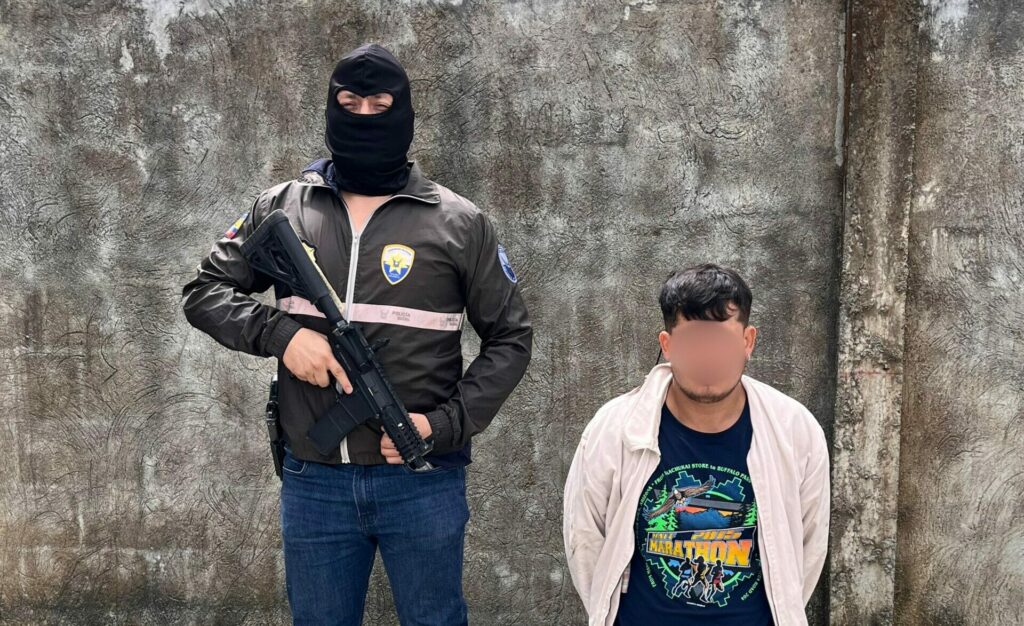 El detenido fue puesto a órdenes de las autoridades judiciales.