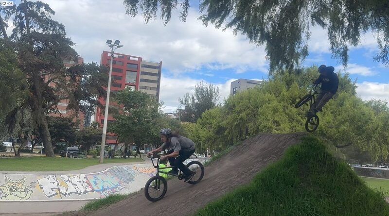 La Carolina cuenta con nueva pista de saltos para ciclistas avanzados
