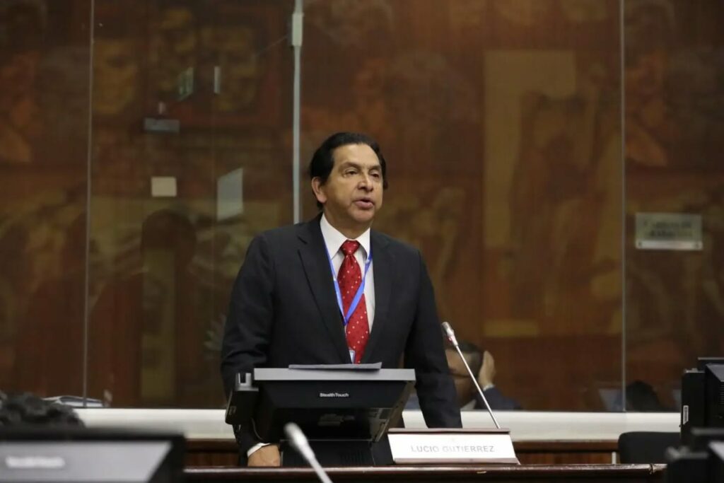 Lucio Gutiérrez sancionado por violencia política de género: TCE confirma multa de $11.750 y disculpas públicas a Elsa Guerra
