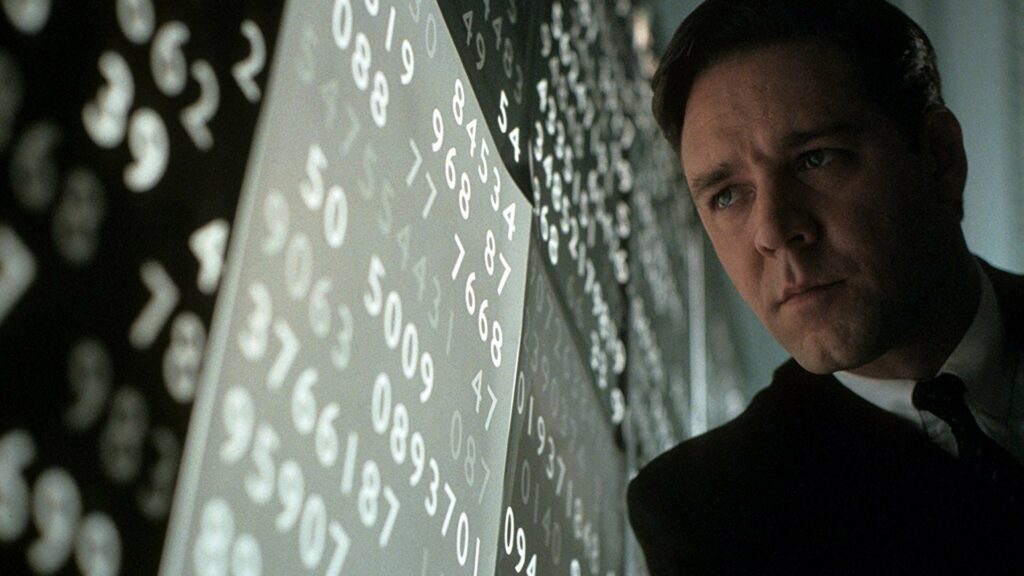 Una mente brillante: La inspiradora historia de John Forbes Nash Jr., un genio matemático que, pese a su esquizofrenia, revolucionó la teoría de juegos y ganó el Premio Nobel.