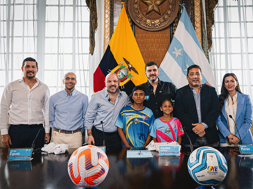 Más de 15.000 niños, niñas y adolescentes llenarán las canchas de Guayaquil,