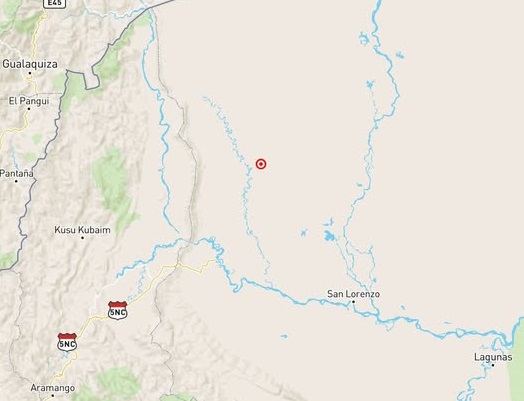 Sismo en zona fronteriza remece a Perú y Ecuador este domingo por la noche
