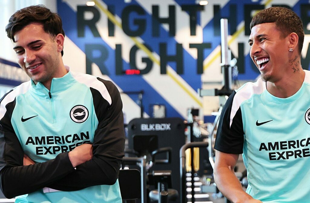Jeremy Sarmiento se reintegró a los entrenamientos del Brighton