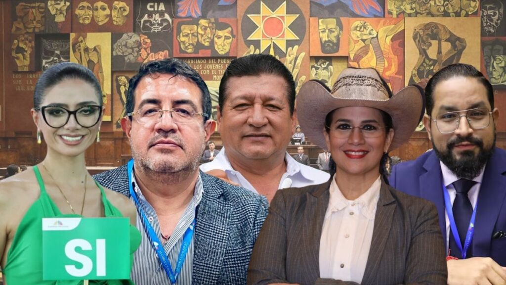 Asamblea Nacional ¿Quiénes son los cinco asambleístas que han salido de la bancada de Revolución Ciudadana.