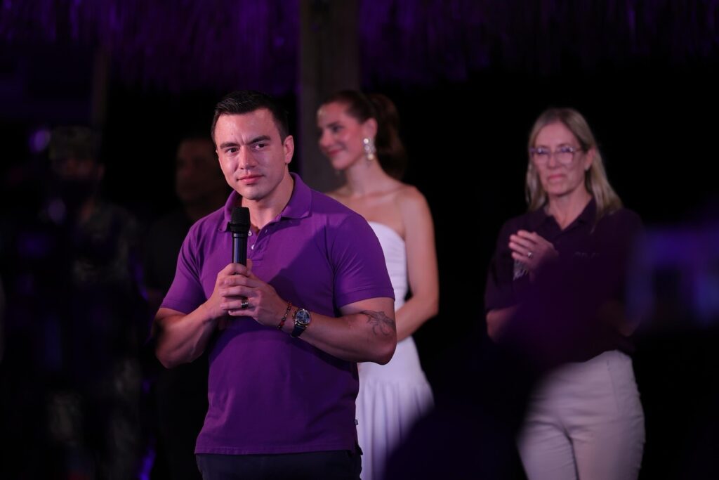 Daniel Noboa asume la presidencia nacional de ADN tras un proceso electoral virtual supervisado por el CNE