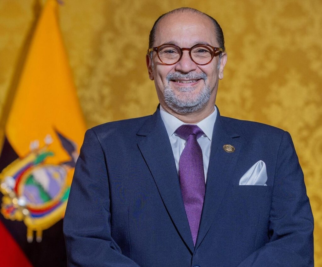 Daniel Noboa designa a Humberto Plaza como nuevo gobernador del Guayas