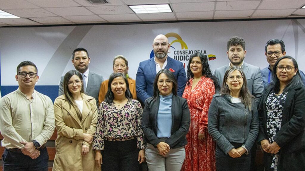 El Consejo de la Judicatura recibe una certificación de calidad estadística por parte del INEC. (INEC)