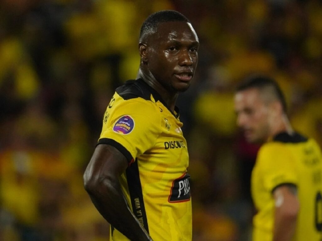 El defensa ecuatoriano Aníbal Chalá de Barcelona SC.
