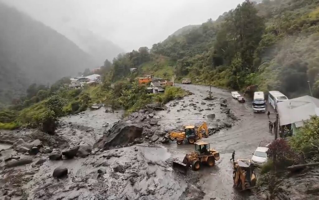 Gobierno de Ecuador activa plan de emergencia tras intensas lluvias en Zamora Chinchipe, Napo, Morona Santiago y Azuay