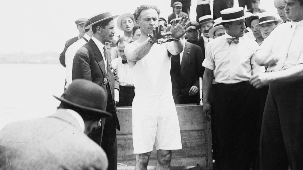 Harry Houdini, el escapista más grande de todos los tiempos