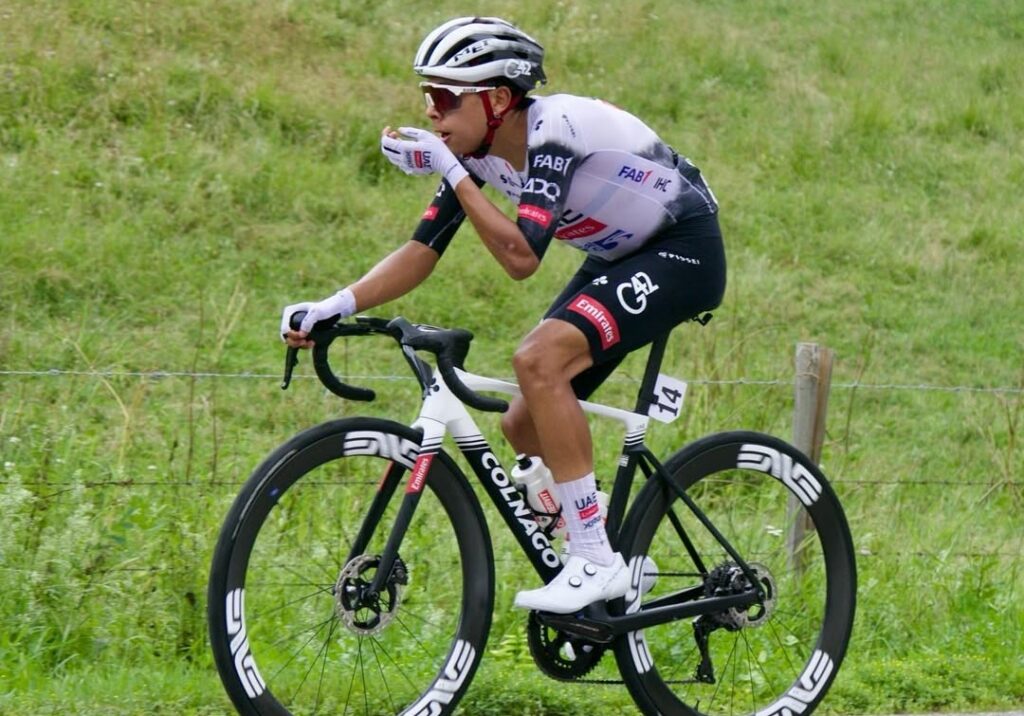 Mateo Ramírez brilla con podio en el giro ciclístico del Valle d’Aosta 2025