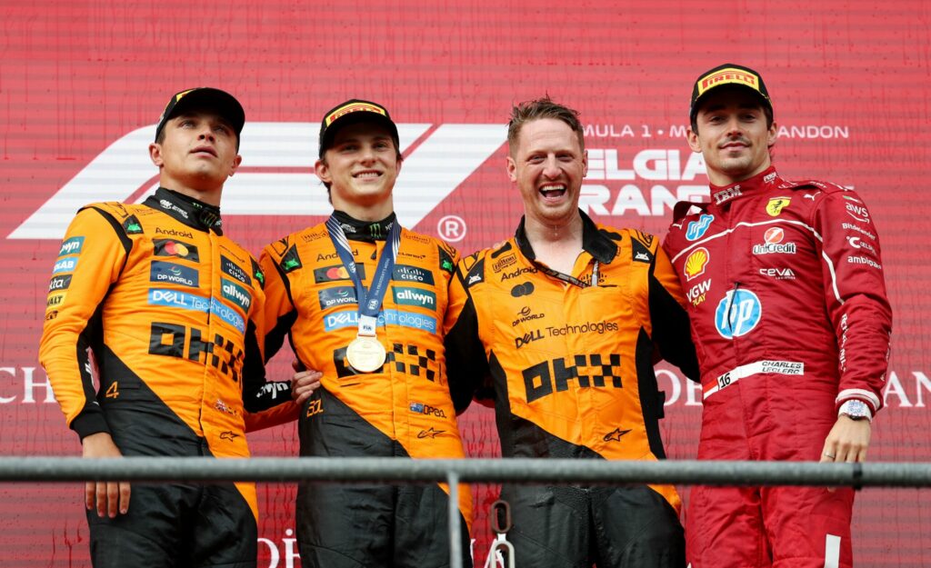 Oscar Piastri gana el Gran Premio de Bélgica y refuerza su liderato en la F1