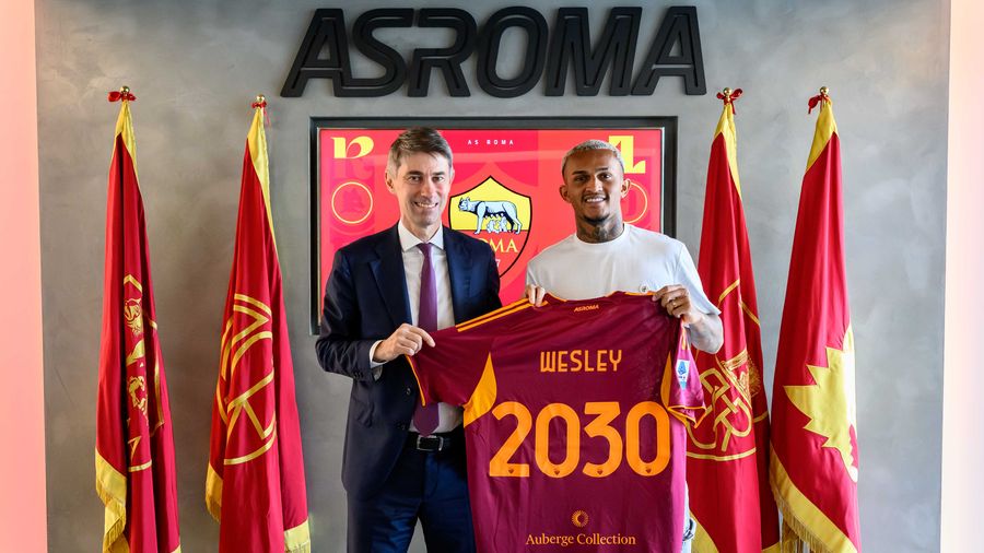 Roma oficializa el fichaje de Wesley França desde Flamengo
