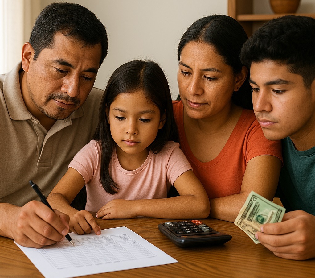 El primer paso para reducir gastos sin afectar el bienestar es analizar los ingresos y egresos del hogar. FOTO: Inteligencia Artificial (ChatGPT)